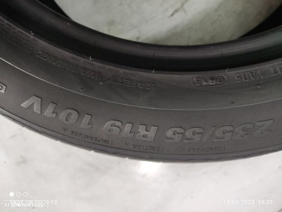 2 pneus semi novos 235-55r19 kumho - oferta dos portes