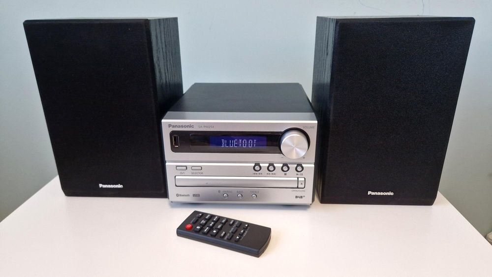 Panasonic SA-PM254 DAB+ Bluetooth CD FM USB  wieża wzmacniacz kolumny