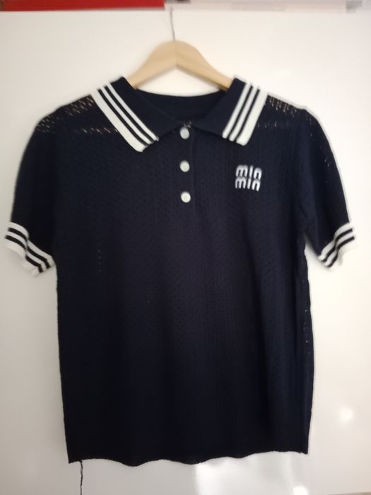 Bluza ażurowa damska min
