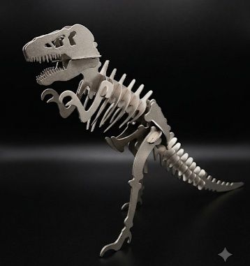 Динозавр 3D пазл