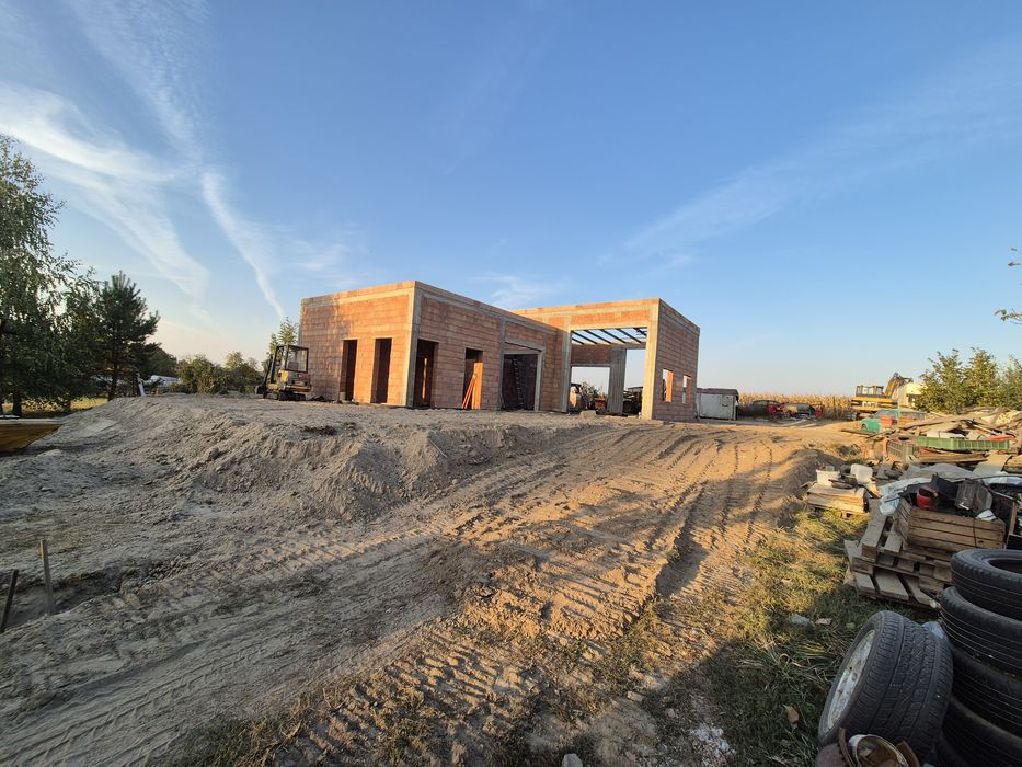 Usługi Budowlane koparki, transport