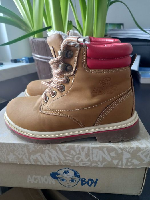 Botki trapery sniegowce zimowe 29 Action boy cieple