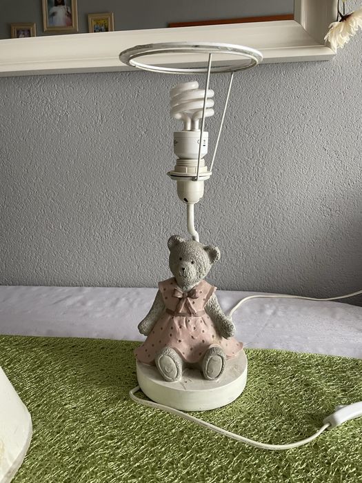 Lampka nocna dziewczynka misiu home & you