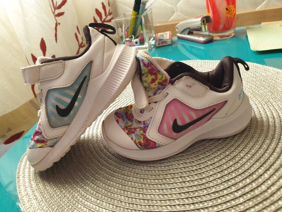 Nike Buty 22 Downshifter 10 Fable Dziecięce Białe