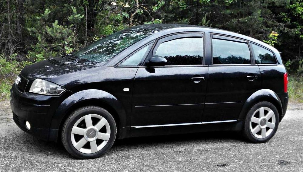 Вставные ветровики Audi A2 (1999-2005) новые модельные Heko Team 4 шт