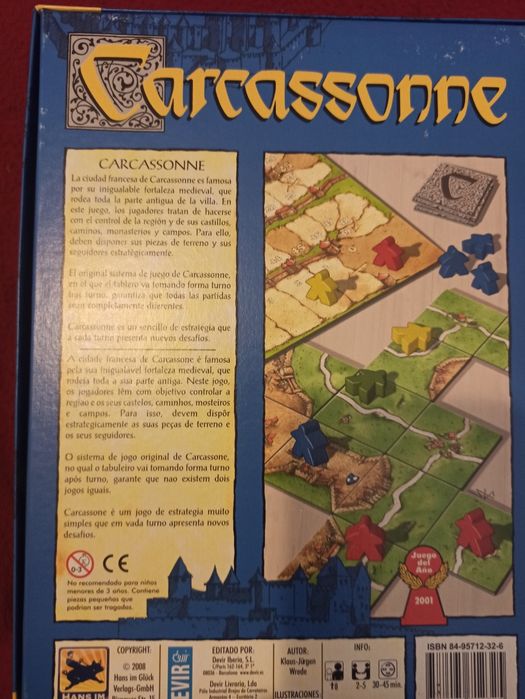 Carcassonne + Expansão a Princesa e o Dragão