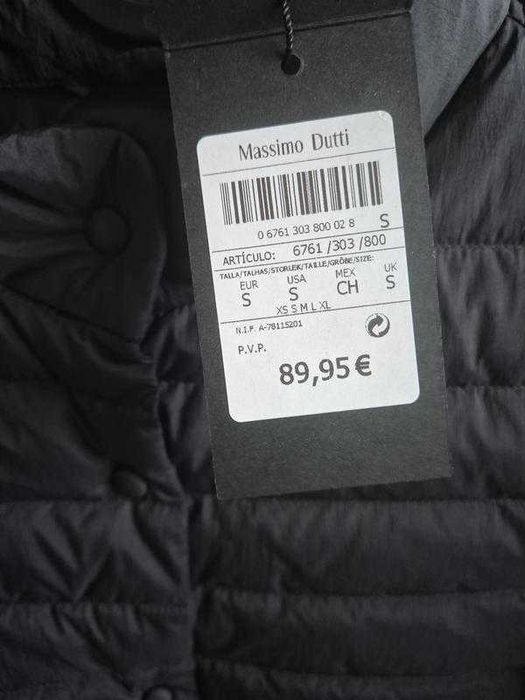 Ультралегка куртка пуховик Massimo dutti
