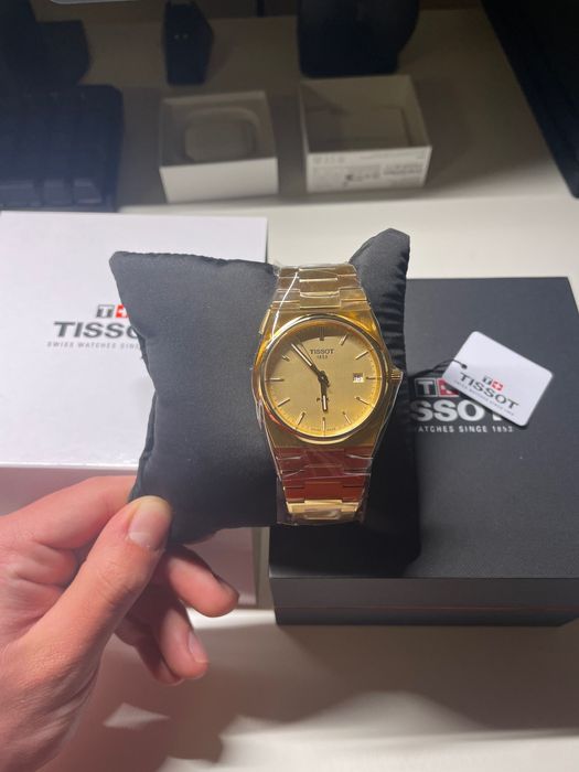 Tissot Prx 40mm Dourado