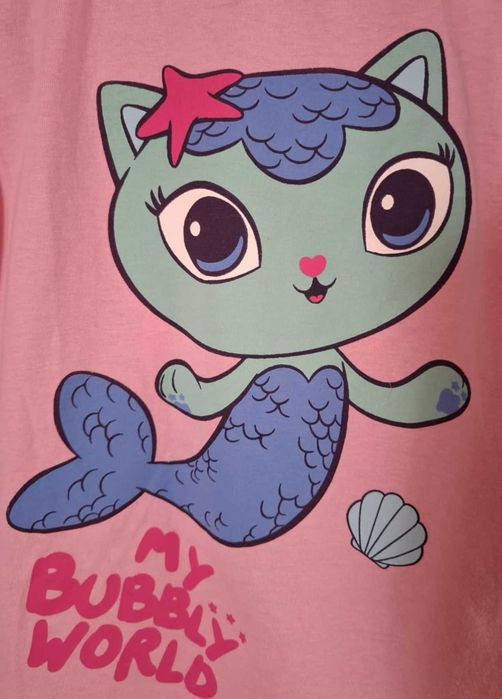 Bluzka Sinsay Koci Domek Gabi roz. 128