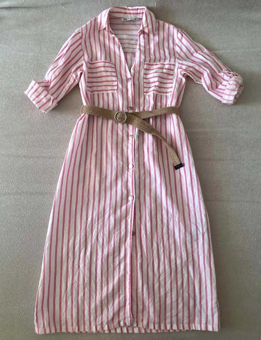 ZARA платье рубашка, размер XS