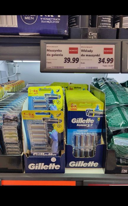 Maszynka i wklady do golenia