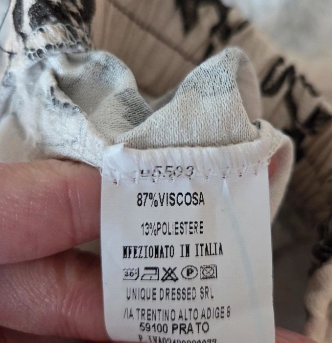 Komplet damski koszula i spodnie wiskoza