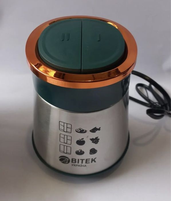 Кухонний комбайн подрібнювач BITEK BT-7019 блендер измельчитель 1000Вт
