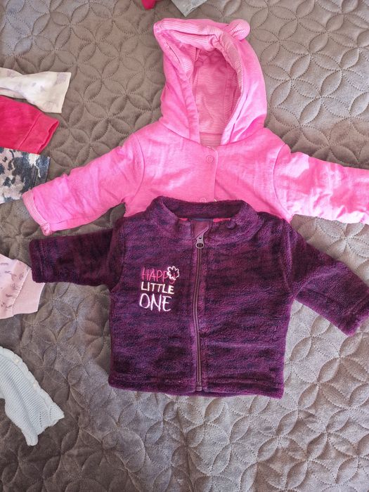 Paczka ubranek dla dziewczynki rozmiar 56-62