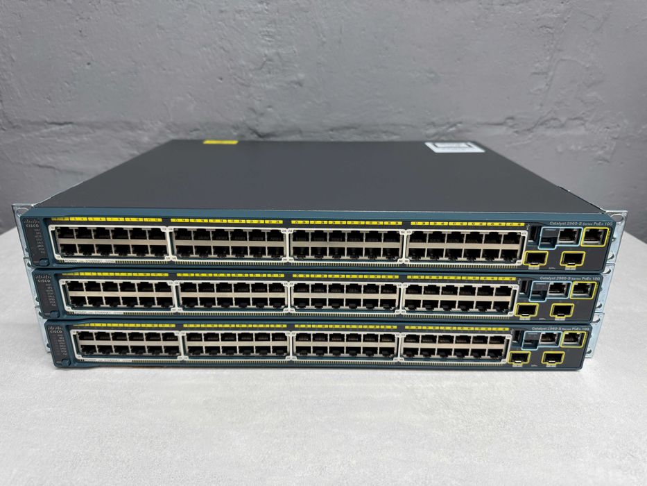 Коммутатор Cisco Catalyst 2960S-48LPD-L(POE+ 2 порта 10G)нал/безнал