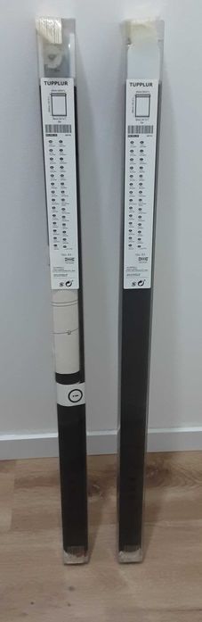 2 Cortinados/Estores de Rolo Blackout Tupplur Ikea (NOVOS!)