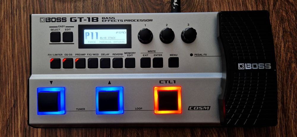 ベース BOSS GT-1B Boss GT-1B Bass Multi-FX Pedal – Thomann Polska