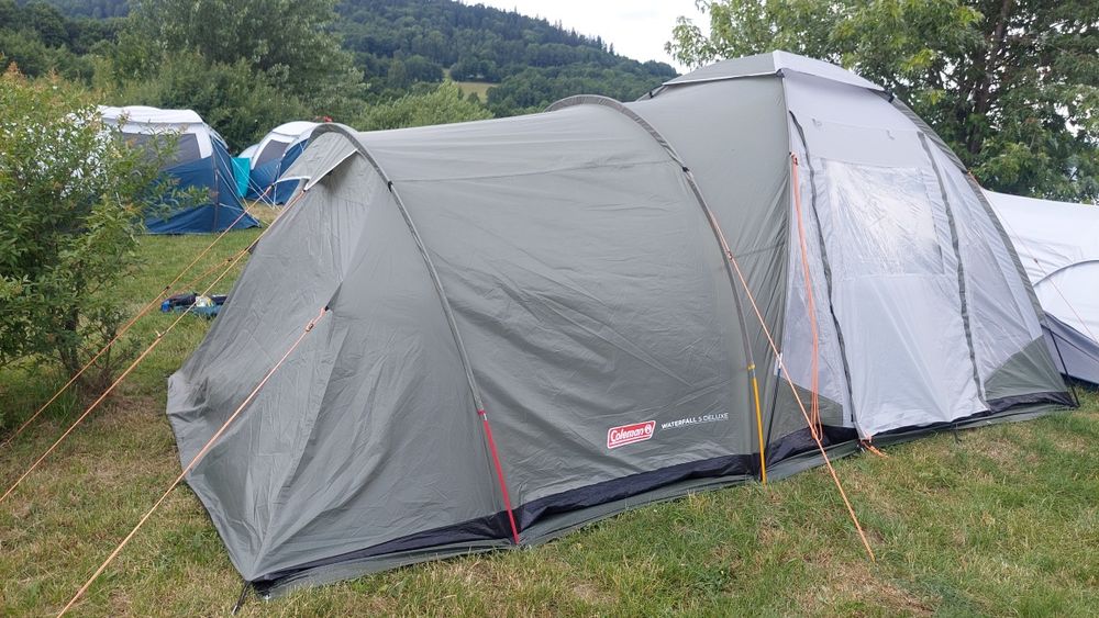 Namiot kempingowy 5 osobowy Waterfall 5 Deluxe Coleman