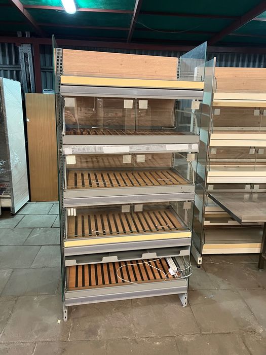 Regał piekarniczy regały piekarnicze meble sklepowe na pieczywo chleb