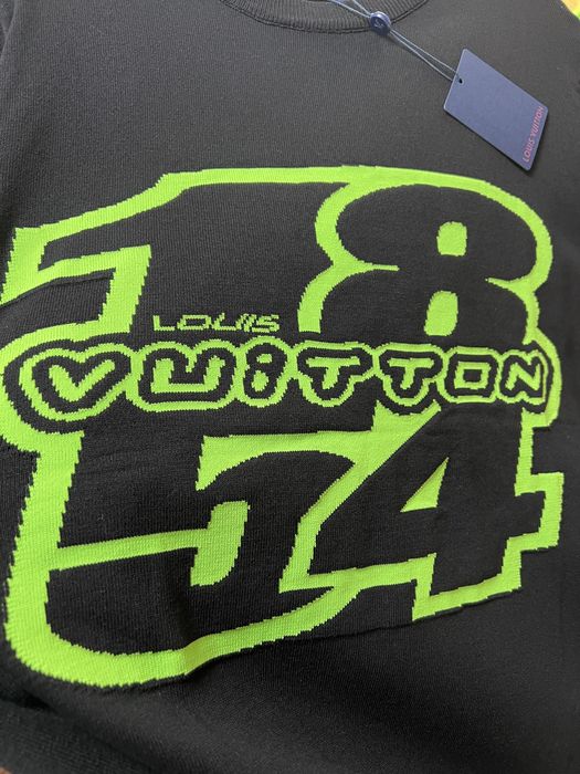 Футболка Трикотажна Louis Vuitton LV 18/54 Black Green