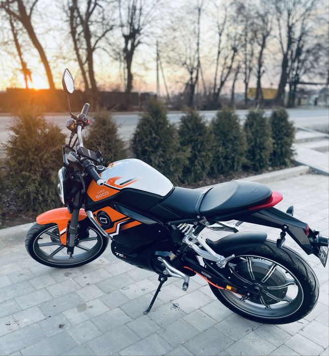 Електромотоцикл Super Soco TSx 3000w