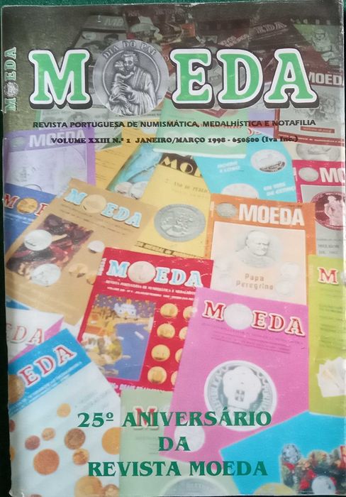 Revistas Moeda	- - -	Ano	 - 	1998	- - - - -	Revistas