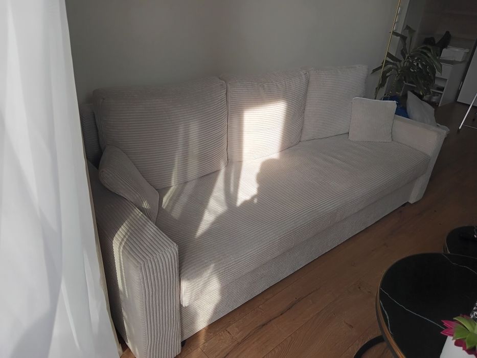 Sofa rozkładana z możliwością spania