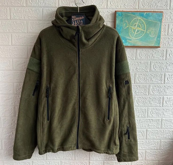 Тактична флісова кофта Savage Island військова мілітарі олива р2-3ХЛ