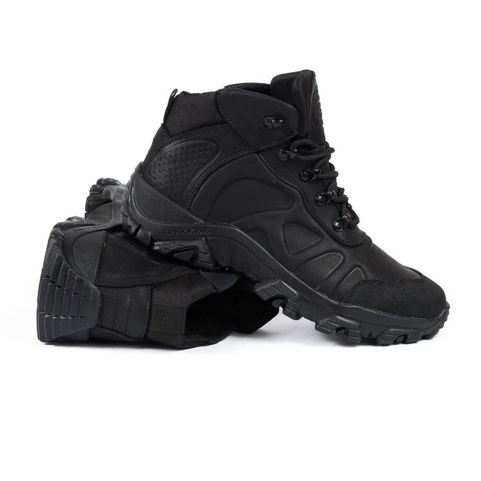 Шкіряні напівчеревики демісезонні берці берцы демисезонные кожаные