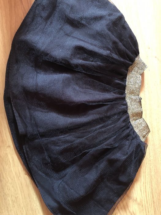 Czarna spódniczka tiulowa