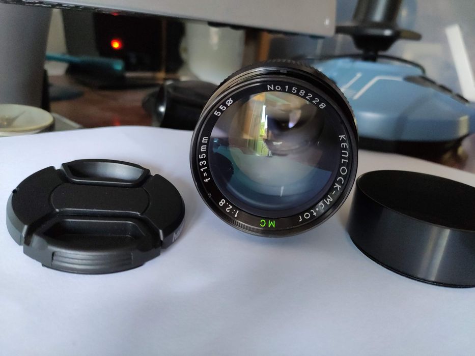 Kenlock MC 135mm f/2.8 Objective, K-Mount64741177316739121