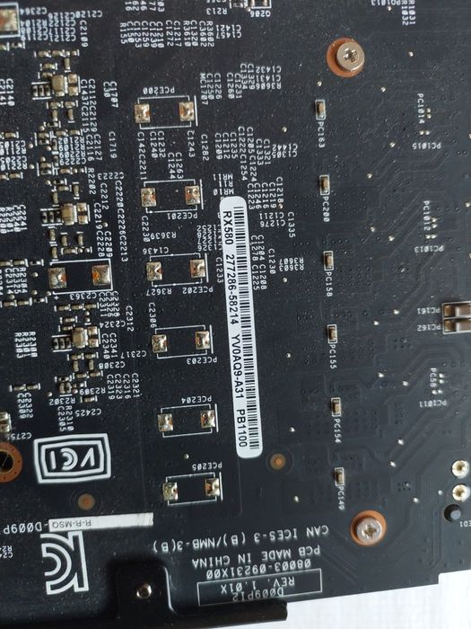 Placa gráfica Asus Arez Dual RX580 8Gb