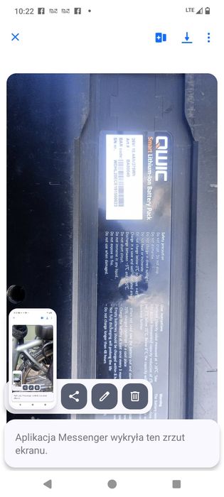 Rower elektryczny Qwic 36v 28"