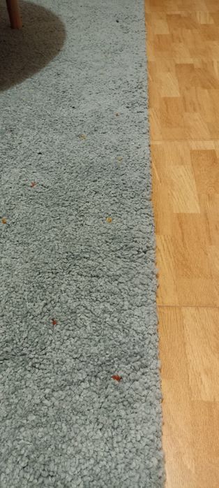 Tapete cinza azulado 160x230 IKEA