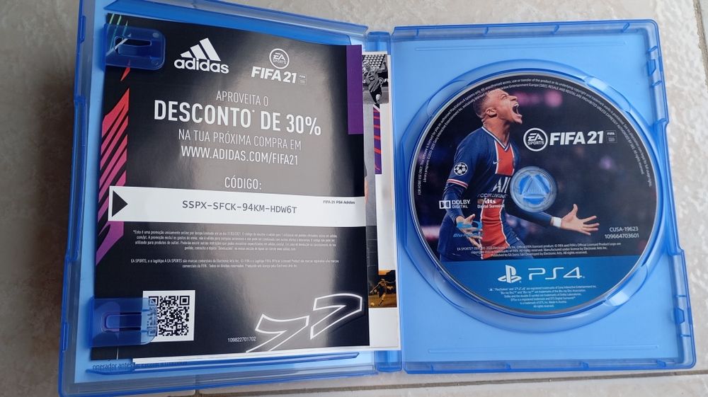 Jogo FIFA 21 PS4