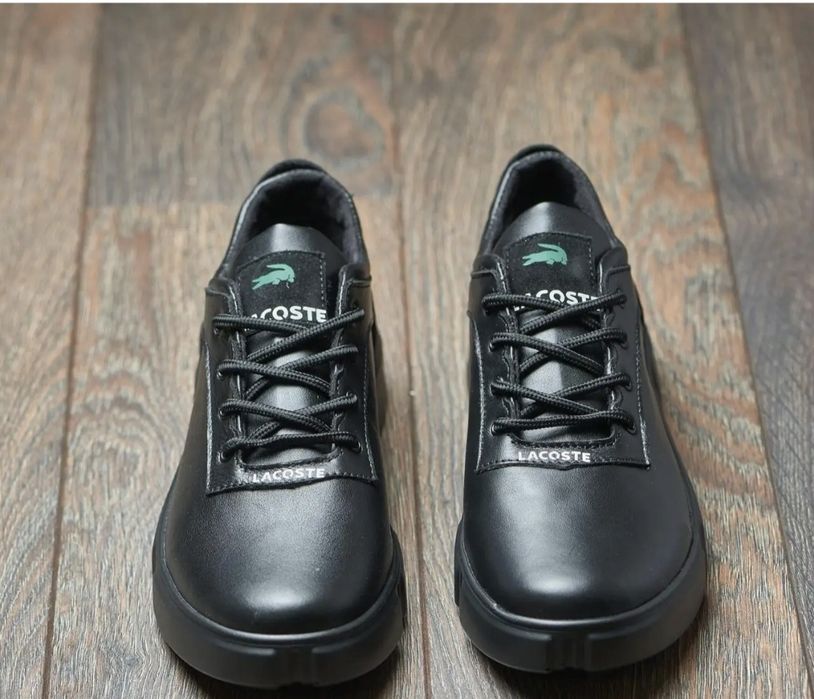 Lacoste шкіряні чоловічі кросівки кеди красовки кроссовки мужские кожа