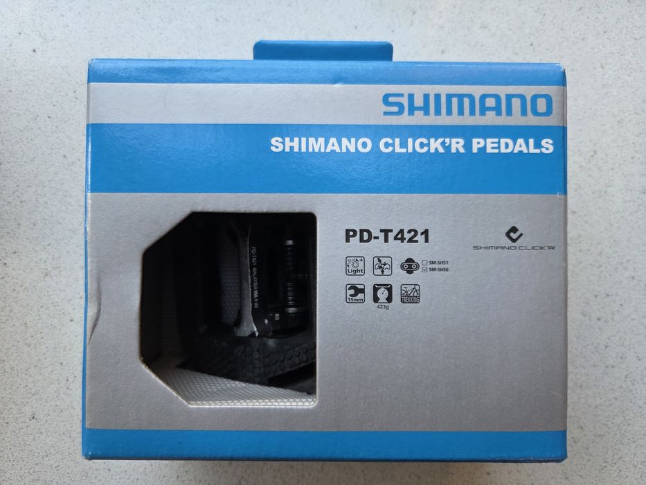 Pedały rowerowe hybrydowe Shimano PD-T421