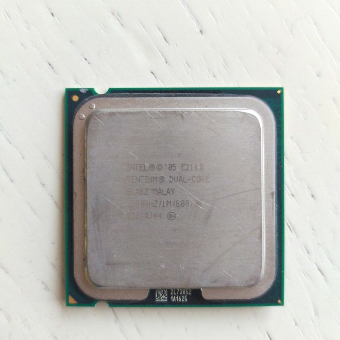 Intel® Pentium® Processor E2160
1M Cache, 1.80 GHz, 800 MHz