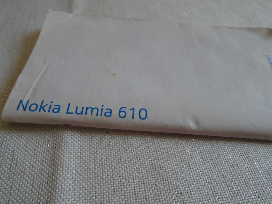 instrukcja Nokia Lumia 610