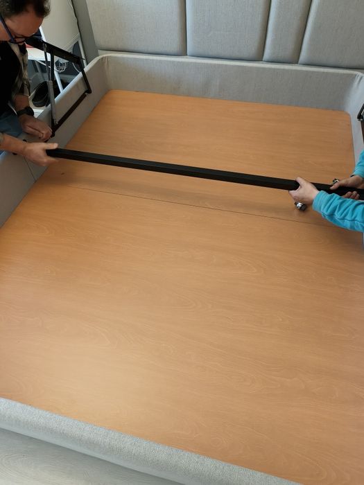 Sommier 160x200cm tecido