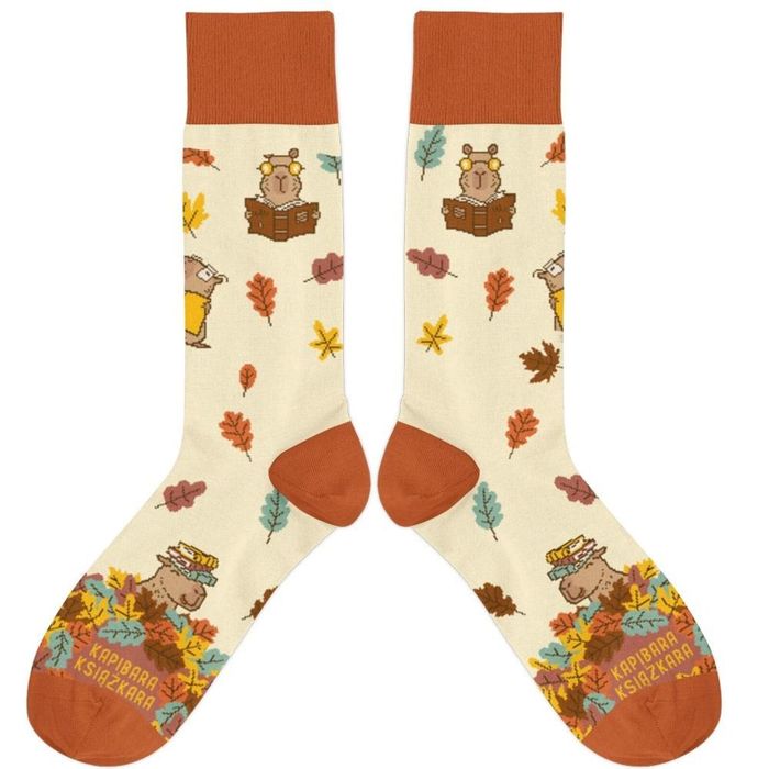 Skarpetki - Kapibara Książkara rozm. 37/41 oprawa: folia