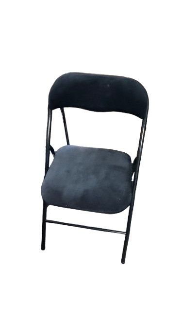 Cadeira dobravel enconto veludo