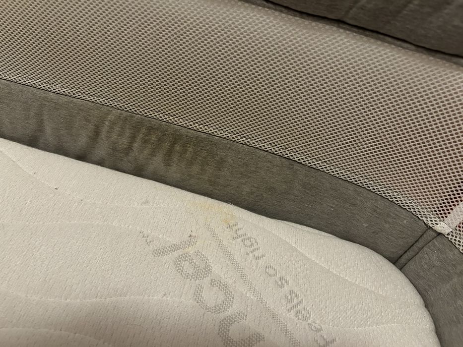 Łóżeczko Lionelo Leonie Beige Sand plus materac