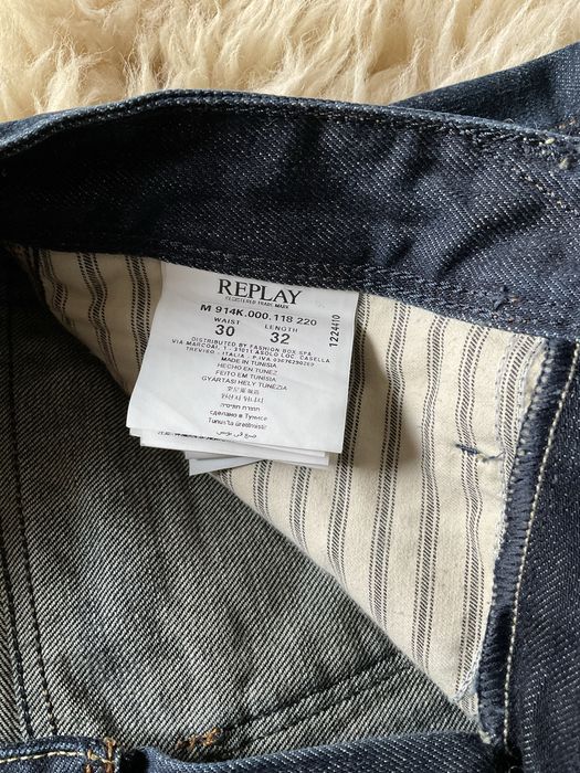 Spodnie Replay Anbass Slim Jeans W30 L32 – jak nowe!