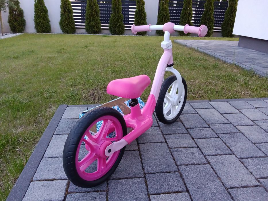 Rowerek biegowy Lionelo Alex różowy dziewczęcy