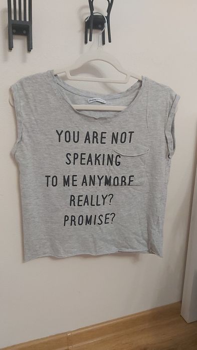 Koszulka cropp r. XS