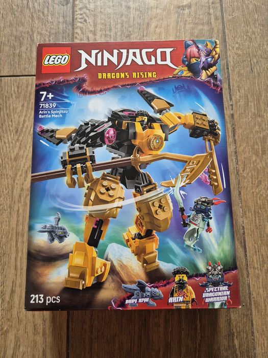 Lego 71839 Ninjago Dragon Rising Arins Spinjitzu Battle Mech
