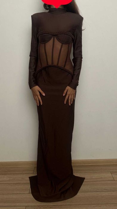 Sukienka Wieczorowa Gorsetowa MESH