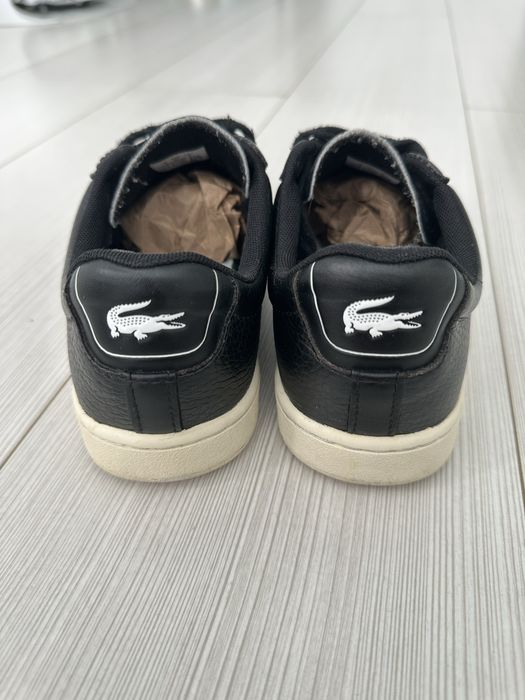 Жіночі шкіряні кеди Lacoste (оригінал), 37 розмір