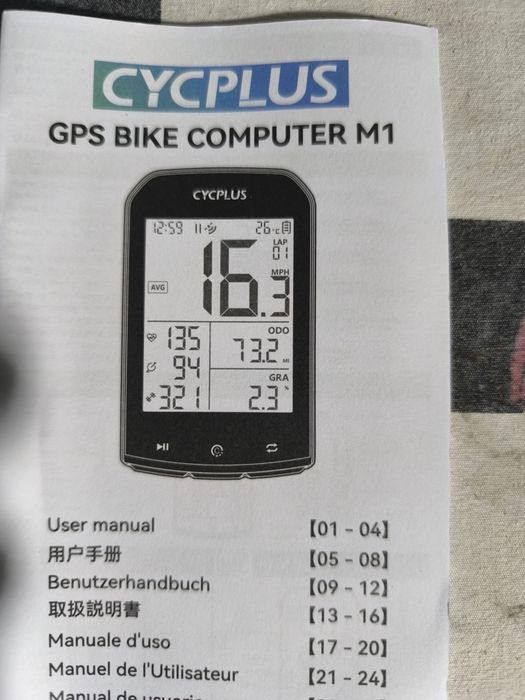 Gps bicicleta  com sensor cardiaco
